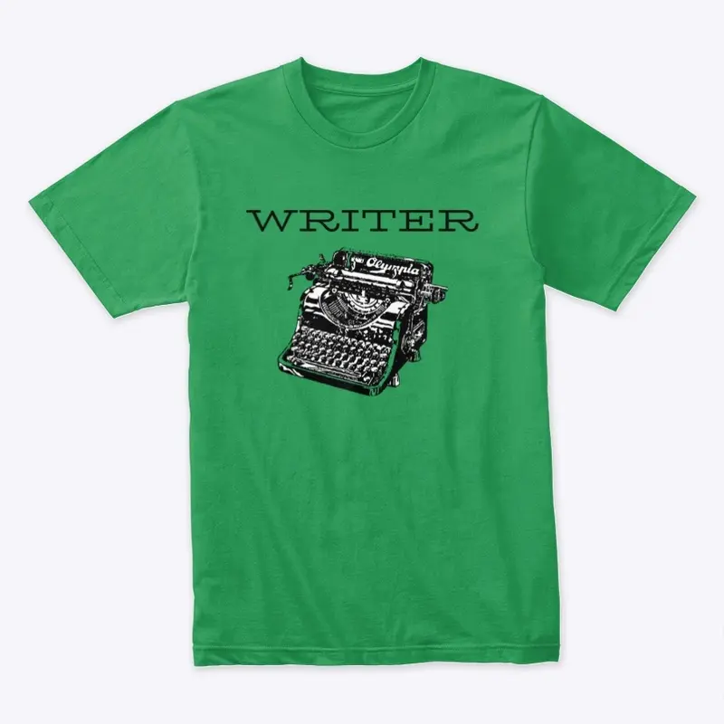 Writer Typewriter Black